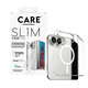 CARE - Puzdro SL1M s bielym MagSafe pre iPhone Duo, transparentná