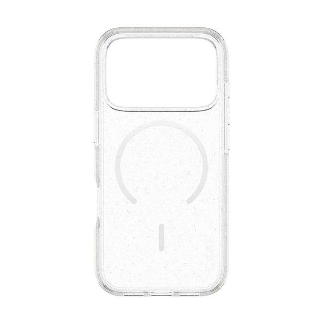 CARE - Puzdro Star Lit s MagSafe pre iPhone 18 Pro/17 Pro, transparentná