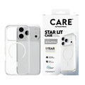 CARE - Puzdro Star Lit s MagSafe pre iPhone 18 Pro/17 Pro, transparentná