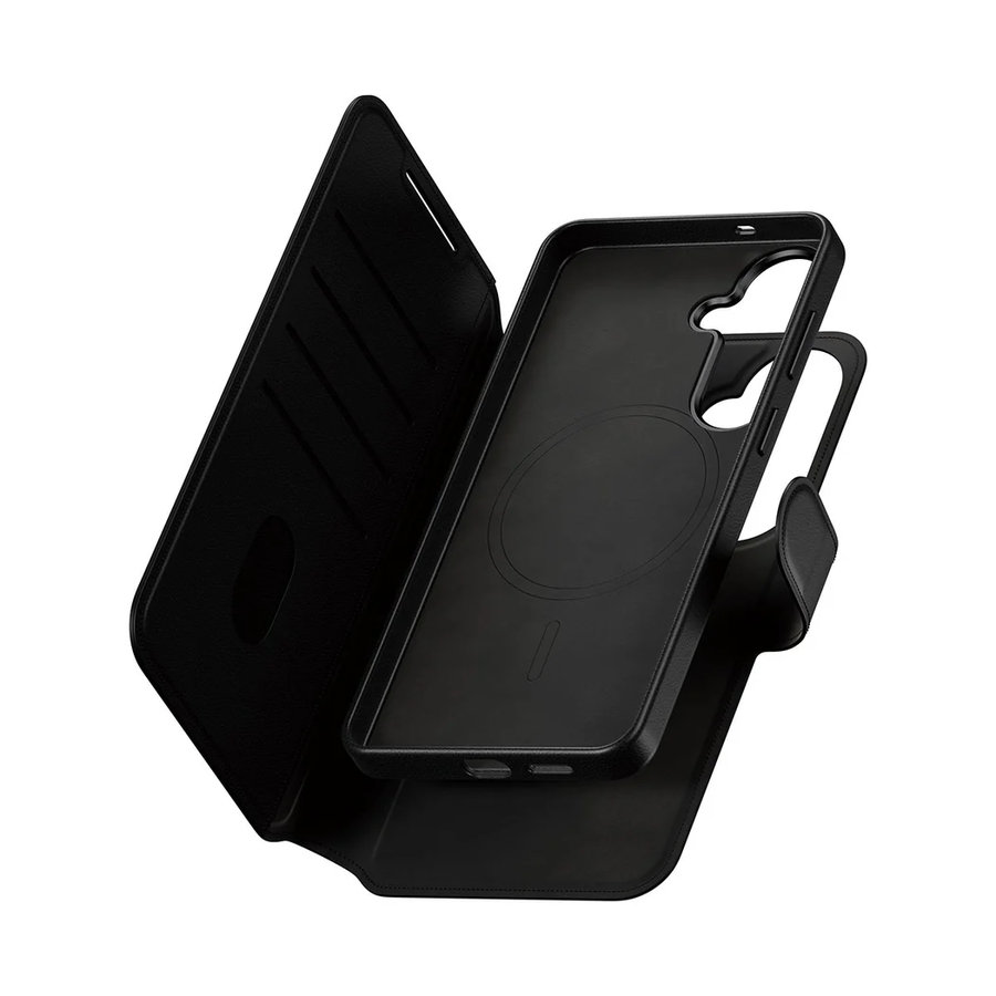 CARE - Puzdro Tango Wallet Two-In-One s QI pre Samsung Galaxy S26+, čierna