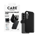 CARE - Puzdro Tango Wallet Two-In-One s QI pre Samsung Galaxy S26+, čierna