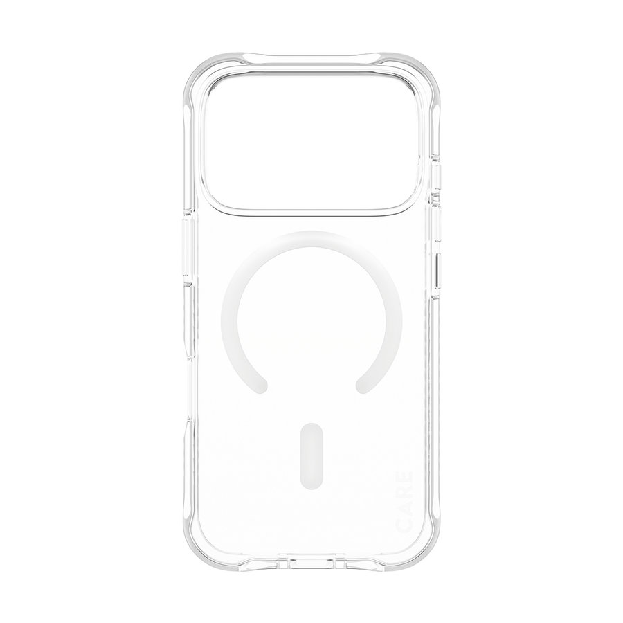 CARE - Puzdro Samba s MagSafe pre iPhone 18 Pro/17 Pro, transparentná