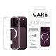 CARE - Puzdro Samba s MagSafe pre iPhone 18 Pro/17 Pro, transparentná