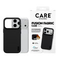 CARE - Puzdro Fusion Fabric s MagSafe pre iPhone 18 Pro/17 Pro, čierna