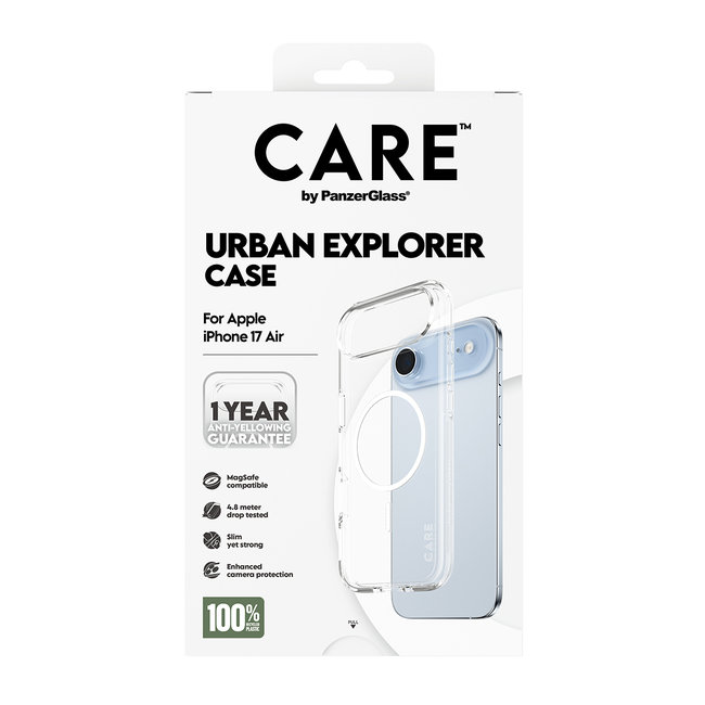 CARE - Puzdro Urban Explorer s MagSafe pre iPhone 17 Air, biela