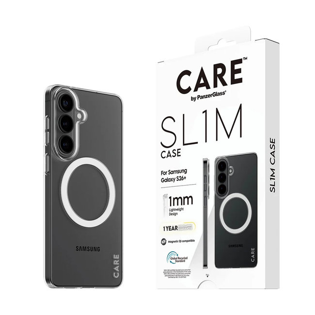 CARE - Puzdro SL1M pre Samsung Galaxy S26+, transparentná