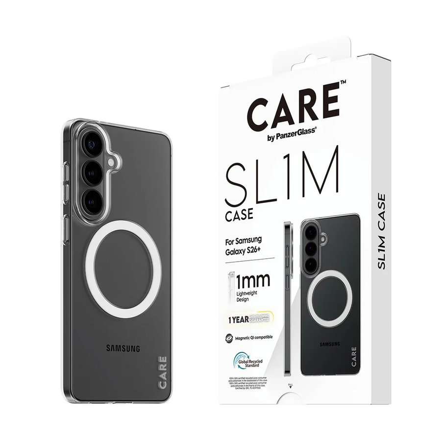 CARE - Puzdro SL1M pre Samsung Galaxy S26+, transparentná