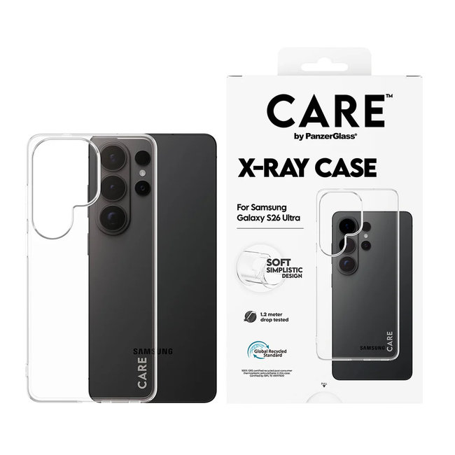 CARE - Puzdro X-Ray pre Samsung Galaxy S26 Ultra, transparentná