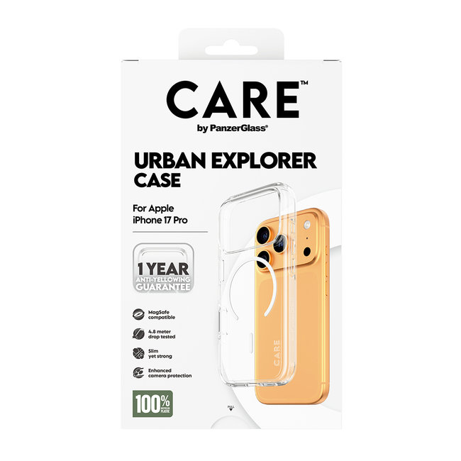 CARE - Puzdro Urban Explorer s MagSafe pre iPhone 17 Pro, biela