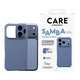 CARE - Puzdro Samba s MagSafe pre iPhone 18 Pro/17 Pro, shades of blue