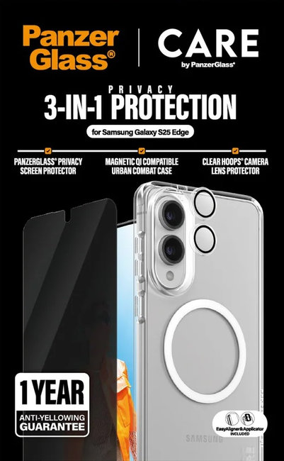 CARE - Bundle 3v1 Privacy pre Samsung Galaxy S25 Edge