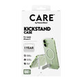 CARE - Puzdro Kickstand pre iPhone 17, transparentná
