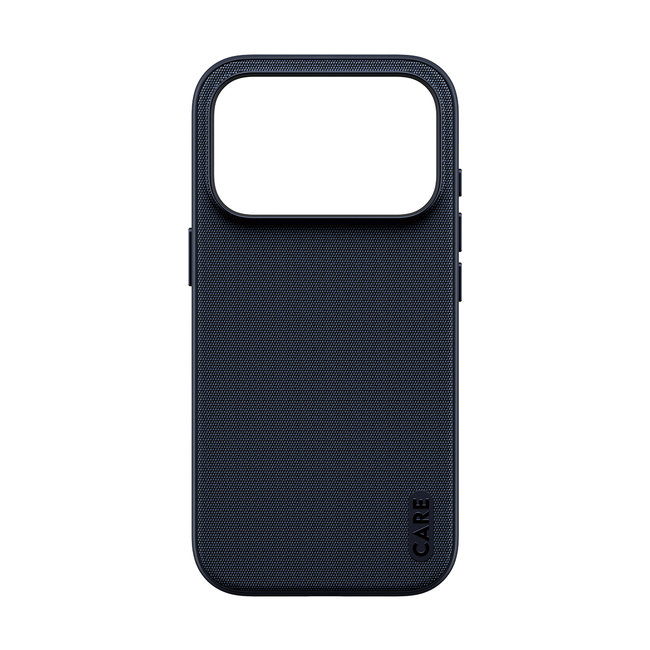 CARE - Puzdro Fusion Fabric s MagSafe pre iPhone 18 Pro/17 Pro, modrá
