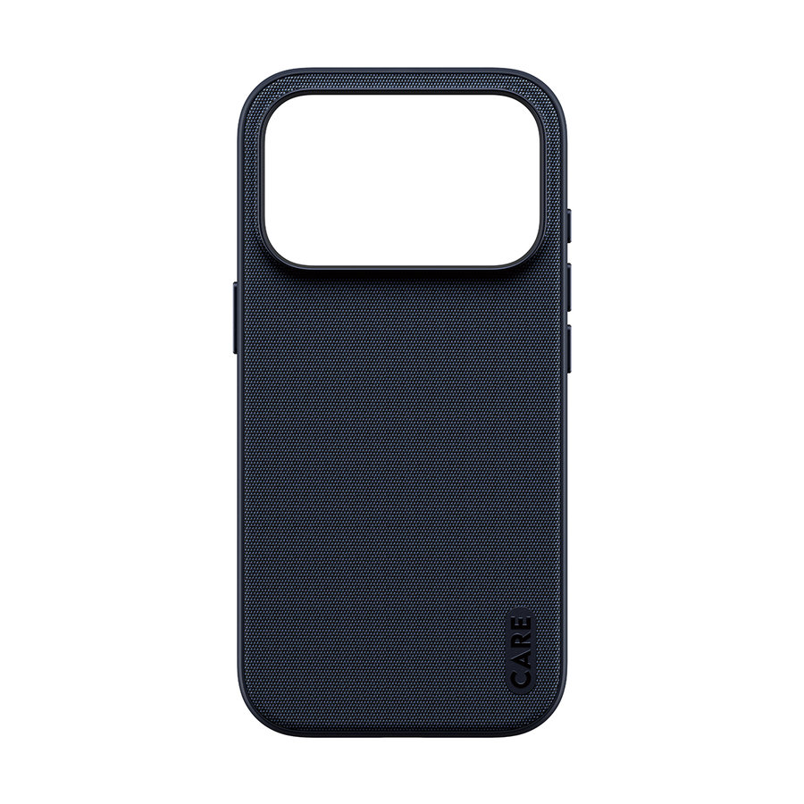 CARE - Puzdro Fusion Fabric s MagSafe pre iPhone 18 Pro/17 Pro, modrá