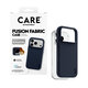 CARE - Puzdro Fusion Fabric s MagSafe pre iPhone 18 Pro/17 Pro, modrá