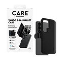CARE - Puzdro Tango Wallet Two-In-One s QI pre Samsung Galaxy S26 Ultra, čierna