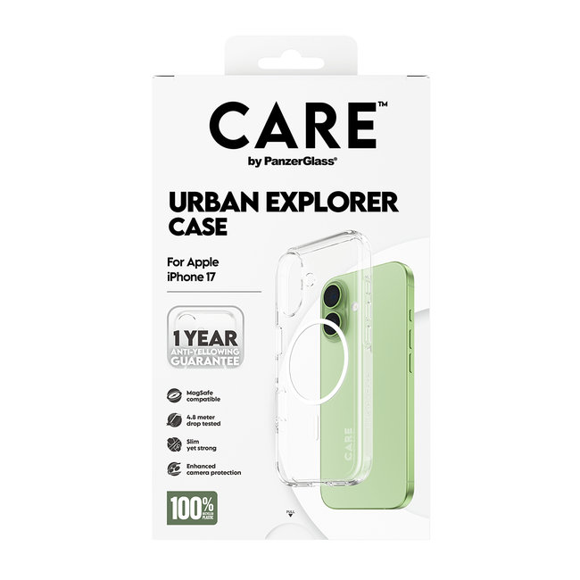 CARE - Puzdro Urban Explorer s MagSafe pre iPhone 17, biela