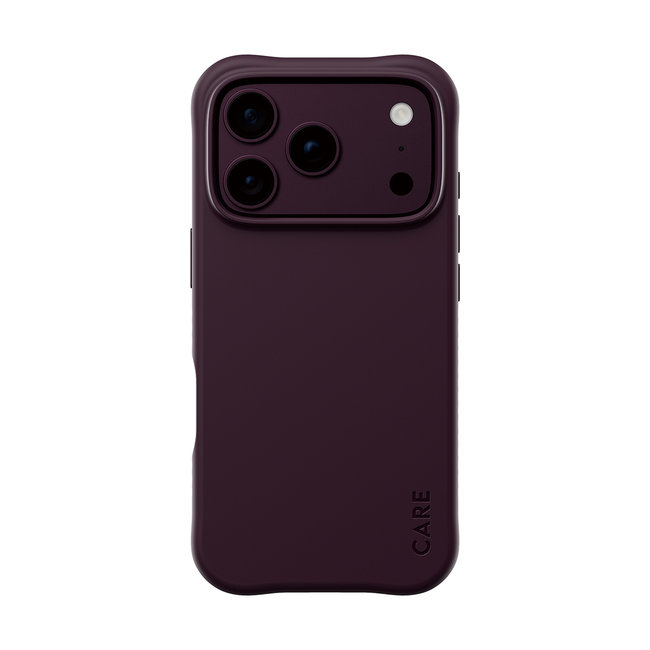 CARE - Puzdro Samba s MagSafe pre iPhone 18 Pro/17 Pro, dark cherry