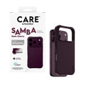 CARE - Puzdro Samba s MagSafe pre iPhone 18 Pro/17 Pro, dark cherry