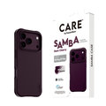 CARE - Puzdro Samba s MagSafe pre iPhone 18 Pro/17 Pro, dark cherry