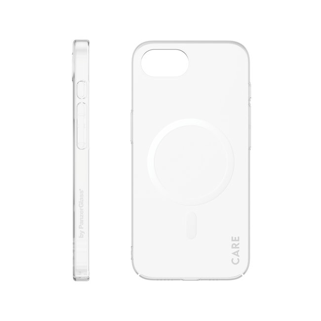 CARE - Puzdro SL1M s MagSafe pre iPhone 17e/16e, transparentná