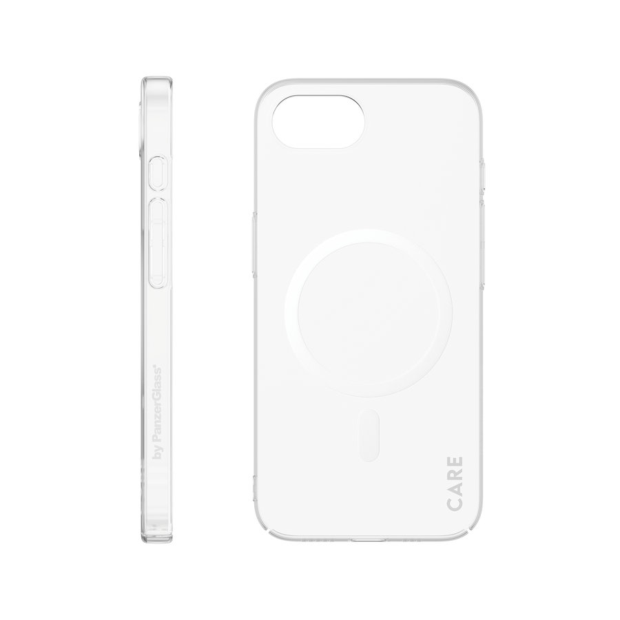 CARE - Puzdro SL1M s MagSafe pre iPhone 17e/16e, transparentná