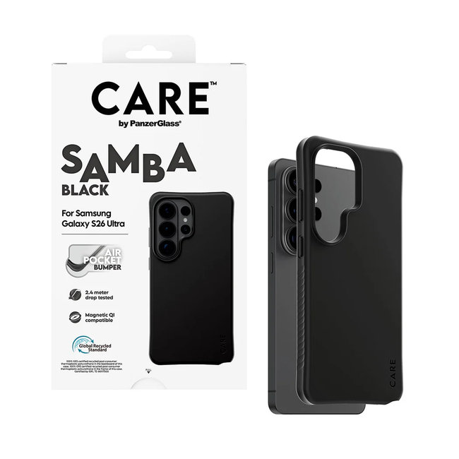 CARE - Puzdro Samba s QI pre Samsung Galaxy S26 Ultra, čierna