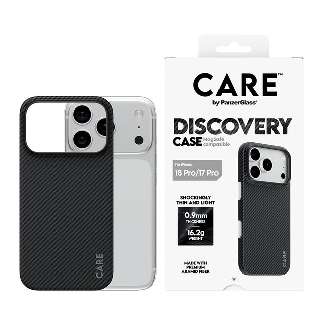 CARE - Puzdro Discovery s MagSafe pre iPhone 18 Pro/17 Pro, čierna