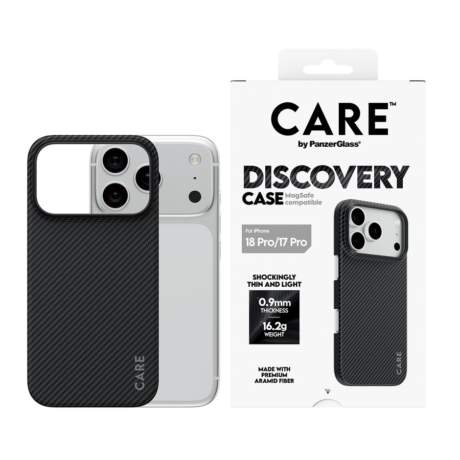 CARE - Puzdro Discovery s MagSafe pre iPhone 18 Pro/17 Pro, čierna