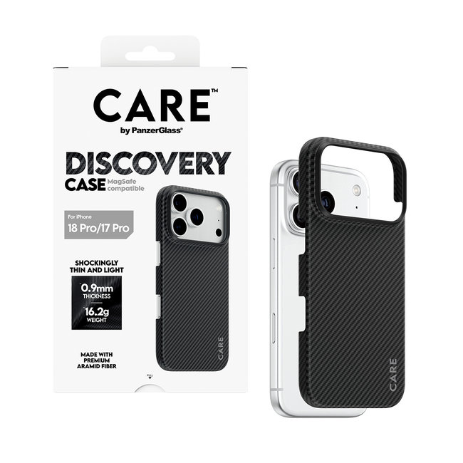 CARE - Puzdro Discovery s MagSafe pre iPhone 18 Pro/17 Pro, čierna