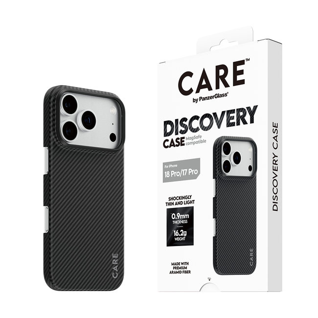 CARE - Puzdro Discovery s MagSafe pre iPhone 18 Pro/17 Pro, čierna