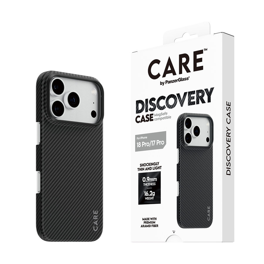 CARE - Puzdro Discovery s MagSafe pre iPhone 18 Pro/17 Pro, čierna