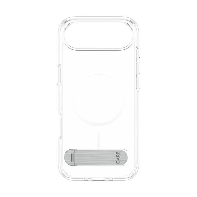CARE - Puzdro Kickstand pre iPhone 17 Air, transparentná