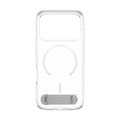 CARE - Puzdro Kickstand pre iPhone 17 Pro, transparentná