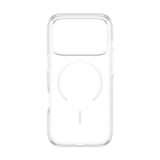 CARE - Puzdro Urban Explorer s bielym MagSafe pre iPhone 18 Pro/17 Pro, transparentná