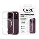 CARE - Puzdro Urban Explorer s bielym MagSafe pre iPhone 18 Pro/17 Pro, transparentná