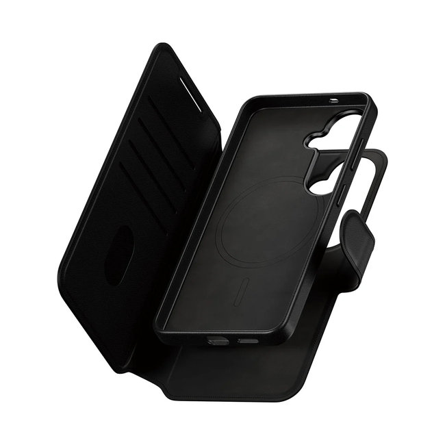 CARE - Puzdro Tango Wallet Two-In-One s QI pre Samsung Galaxy S26, čierna