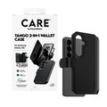 CARE - Puzdro Tango Wallet Two-In-One s QI pre Samsung Galaxy S26, čierna