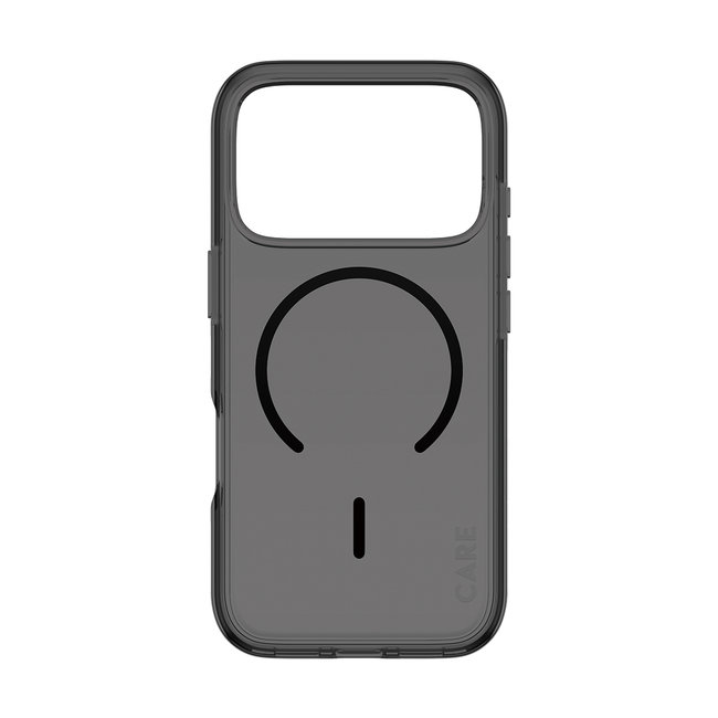 CARE - Puzdro Smokey s MagSafe pre iPhone 18 Pro/17 Pro, čierna