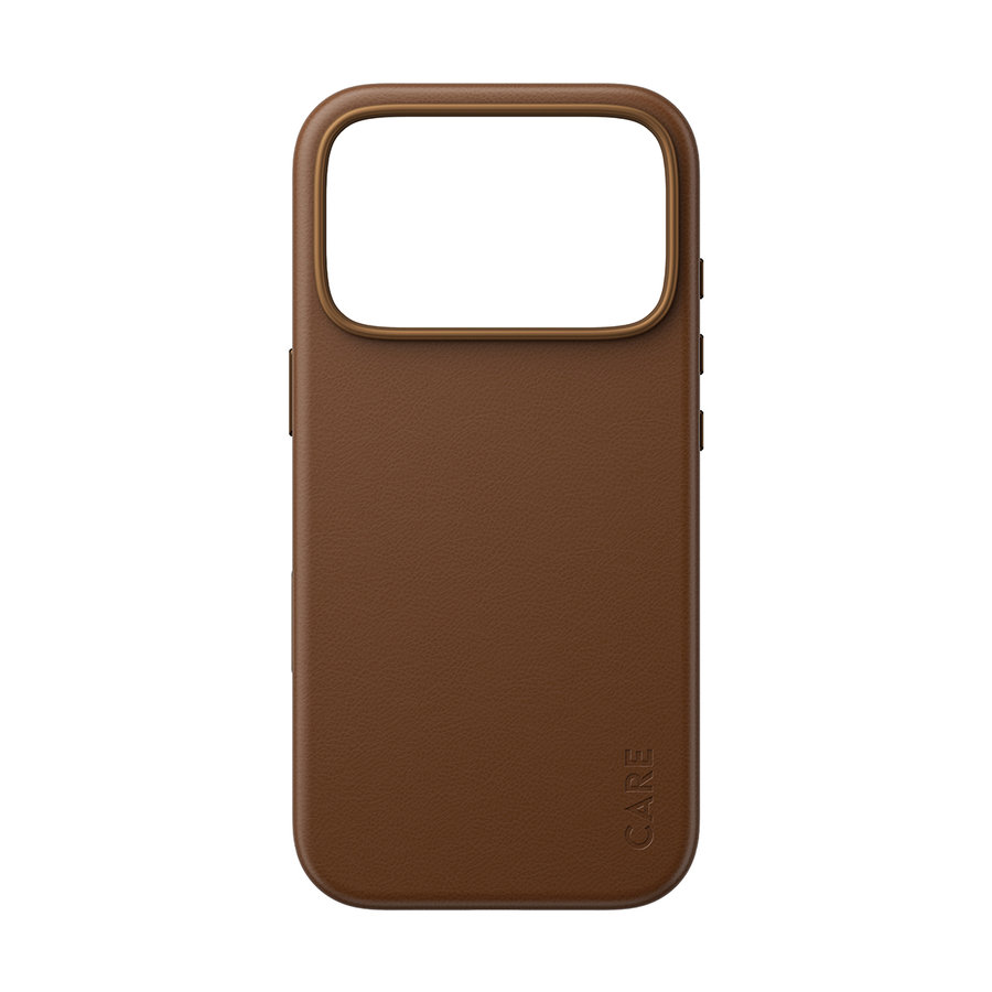 CARE - Puzdro Solo s MagSafe pre iPhone 18 Pro/17 Pro, hnedá