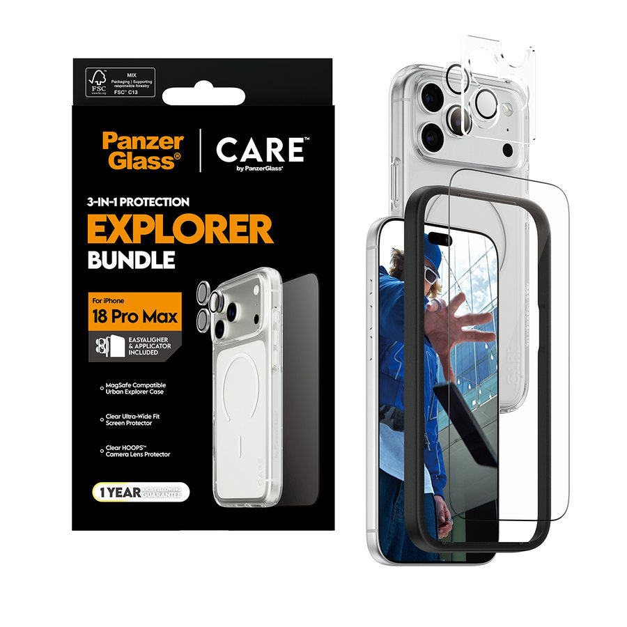 Bundle 3v1 Explorer pre iPhone 18 Pro Max