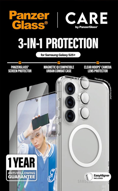 CARE - Bundle 3v1 pre Samsung Galaxy S25+