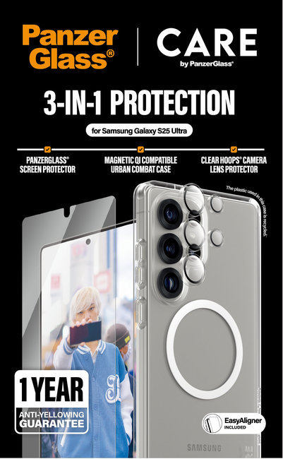 CARE - Bundle 3v1 pre Samsung Galaxy S25 Ultra