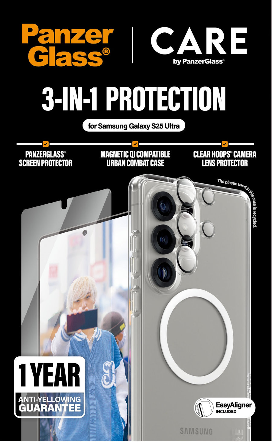 CARE - Bundle 3v1 pre Samsung Galaxy S25 Ultra