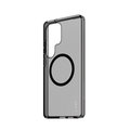 CARE - Puzdro Smokey s čiernym QI pre Samsung Galaxy S25 Ultra, čierna