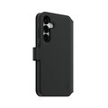 CARE - Puzdro Wallet Tango Two-In-One s QI pre Samsung Galaxy S25+, čierna