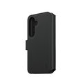 CARE - Puzdro Wallet Tango Two-In-One s QI pre Samsung Galaxy S25, čierna