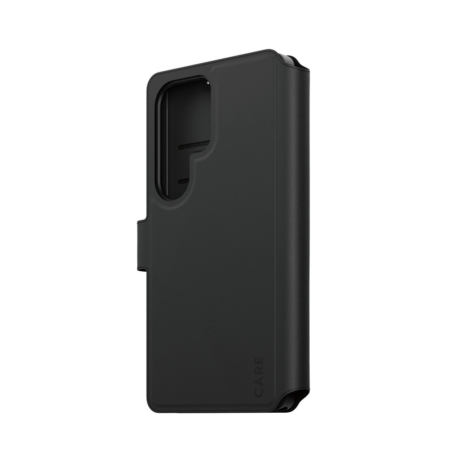 CARE - Puzdro Wallet Tango Two-In-One s QI pre Samsung Galaxy S25 Ultra, čierna