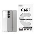 CARE - Puzdro Urban Combat pre Samsung Galaxy S25+, transparentná