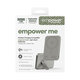 empower - Bezdrôtová PowerBank 5000 mAh, s otočným stojanom 20 W, kompatibilná s MagSafe, Qi2/USB-C, titán
